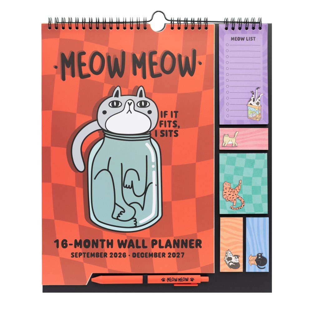planner-2026-2027-meow-meow (8) PLANNER 2026/2027 MEOW MEOW - Imagen 1