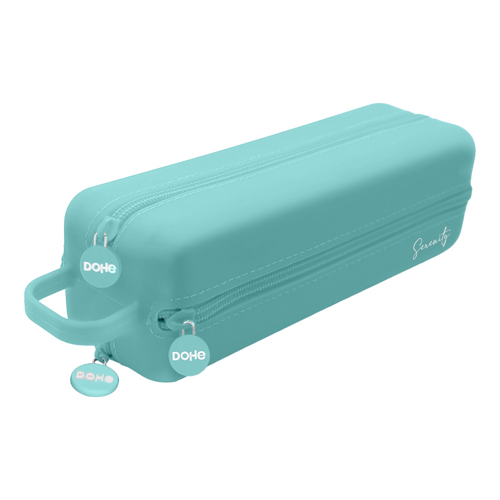 52282 PORTATODO DE SILICONA COLOR MINT 4 CREMALLERAS DOHE - Imagen 1