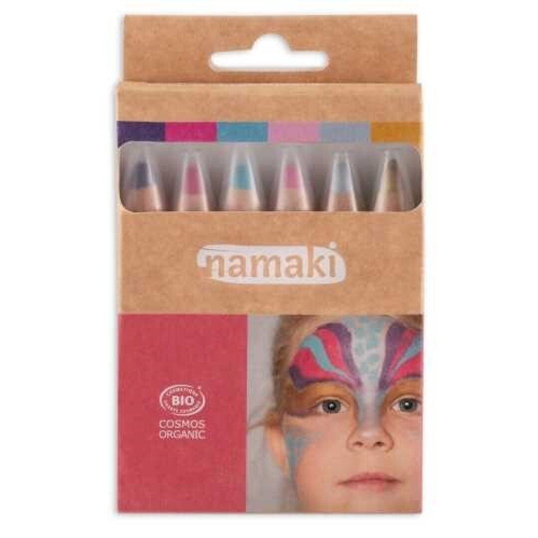 BZAE00003802 SET 6 LÁPICES MAQUILLAJE NAMAKI MUNDO ENCANTADO - Imagen 1