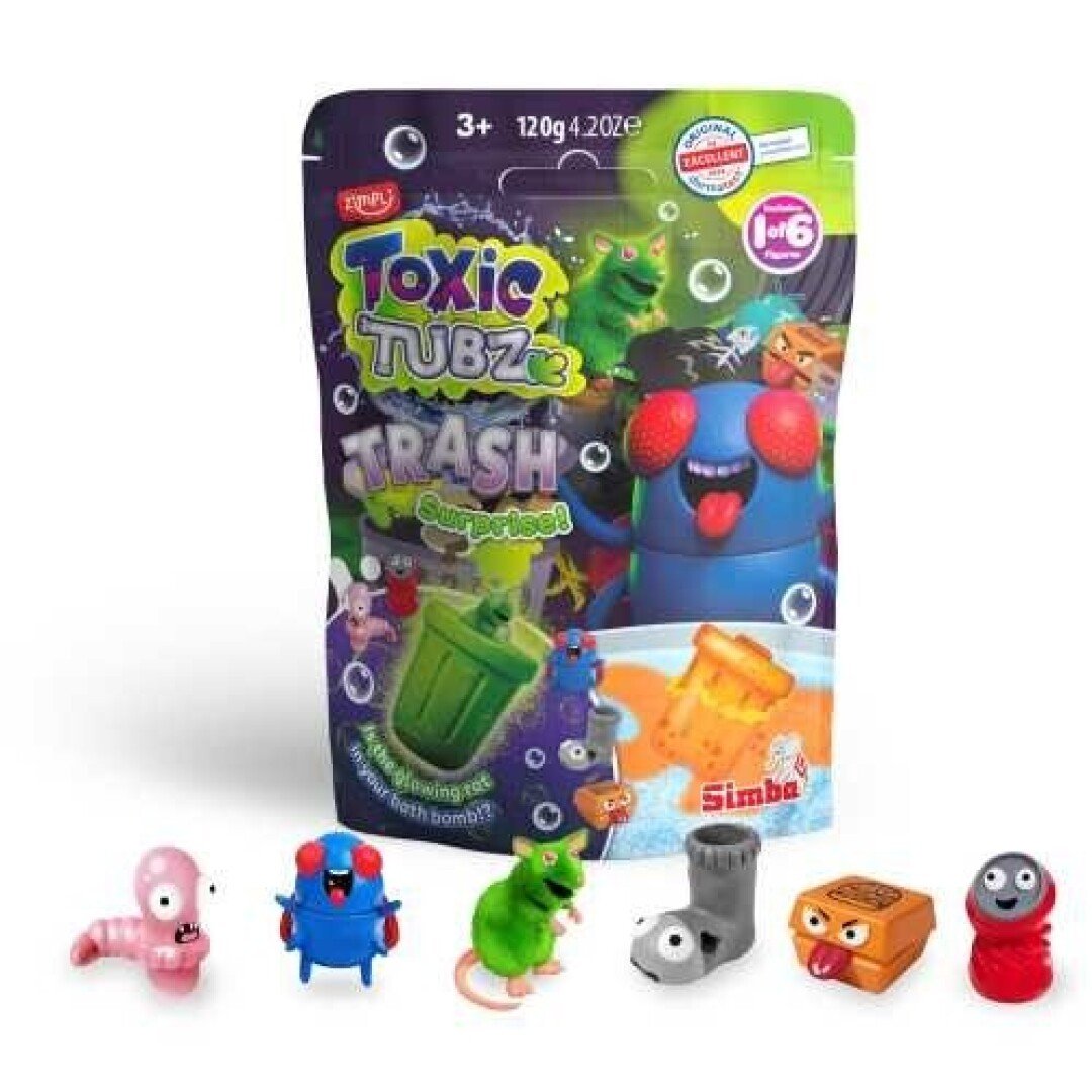 BZAE00005720 BOMBA DE BAÑO SURPRISE TOXIC 1x120gr. ZIMPLI - Imagen 1