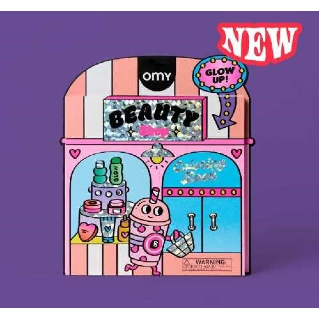 BZAE00005833 LIBRO OMY COLOREAR BOUTIQUE BEAUTY SHOP - Imagen 1