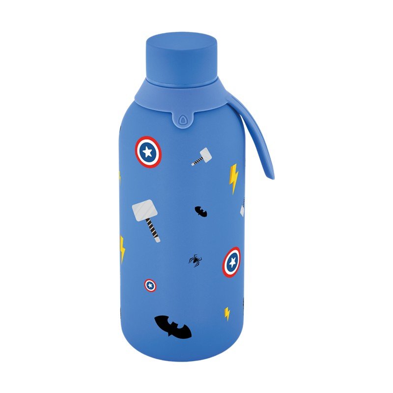 V42G00021836-04 BOTELLA TÉRMICA 500ML - MAZARINE - HERO SQUAD LOVELY STORY - Imagen 1