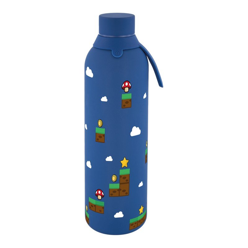 V42G00021877-06 BOTELLA TÉRMICA 750ML - AZUL OSCURO - LEVEL MARIO BOSS LOVELY STORY - Imagen 1