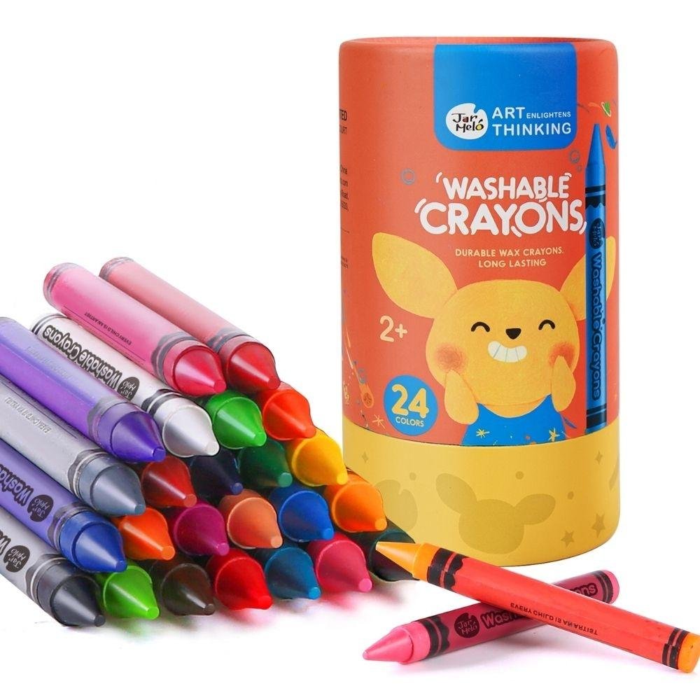 ja90411-bote-24-crayones-lavables-1 Bote 24 Crayones Lavables Jarmelo - Imagen 1