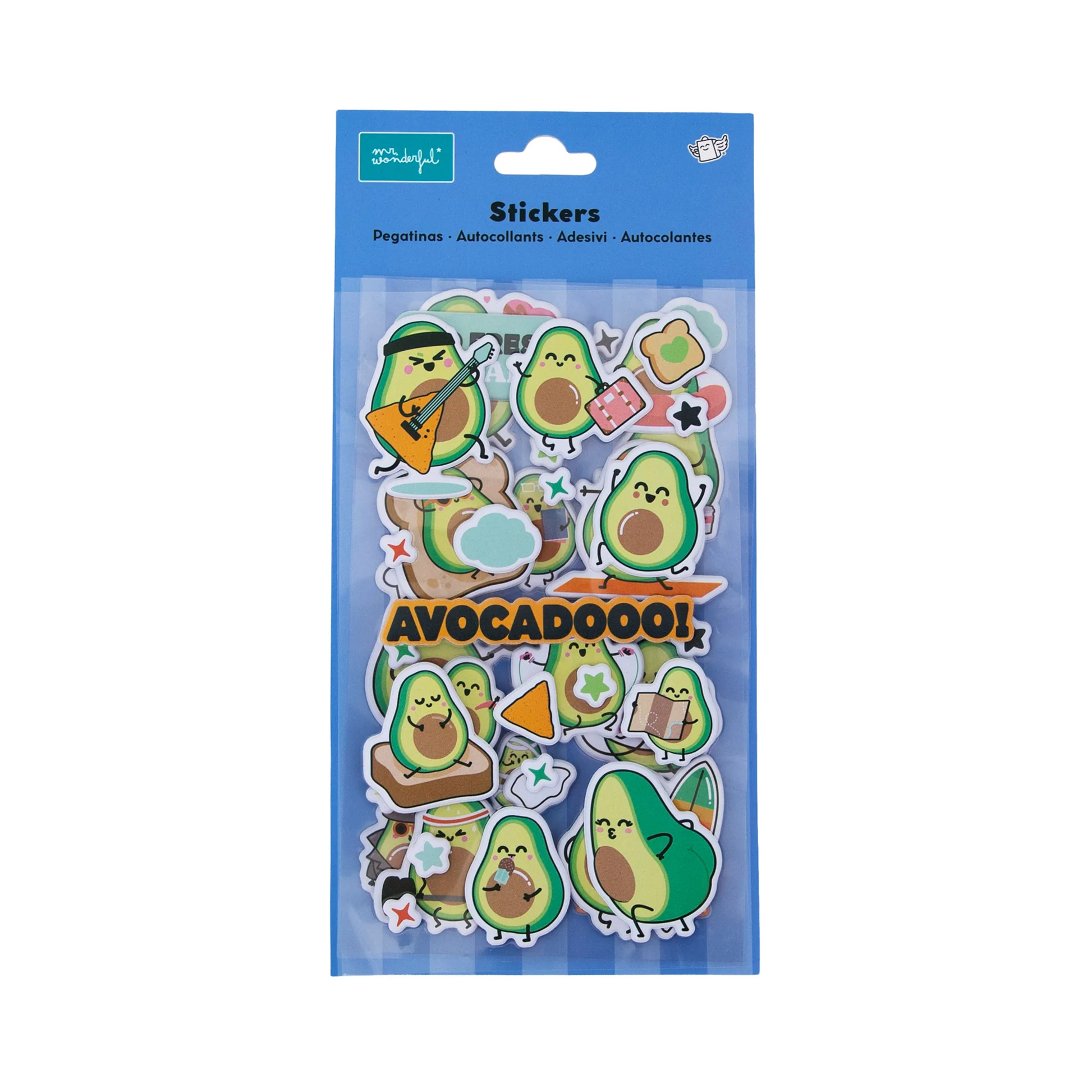 mrw-8445641083142-stickers-avocado_un_01 Pegatinas - Aguacate - Imagen 1