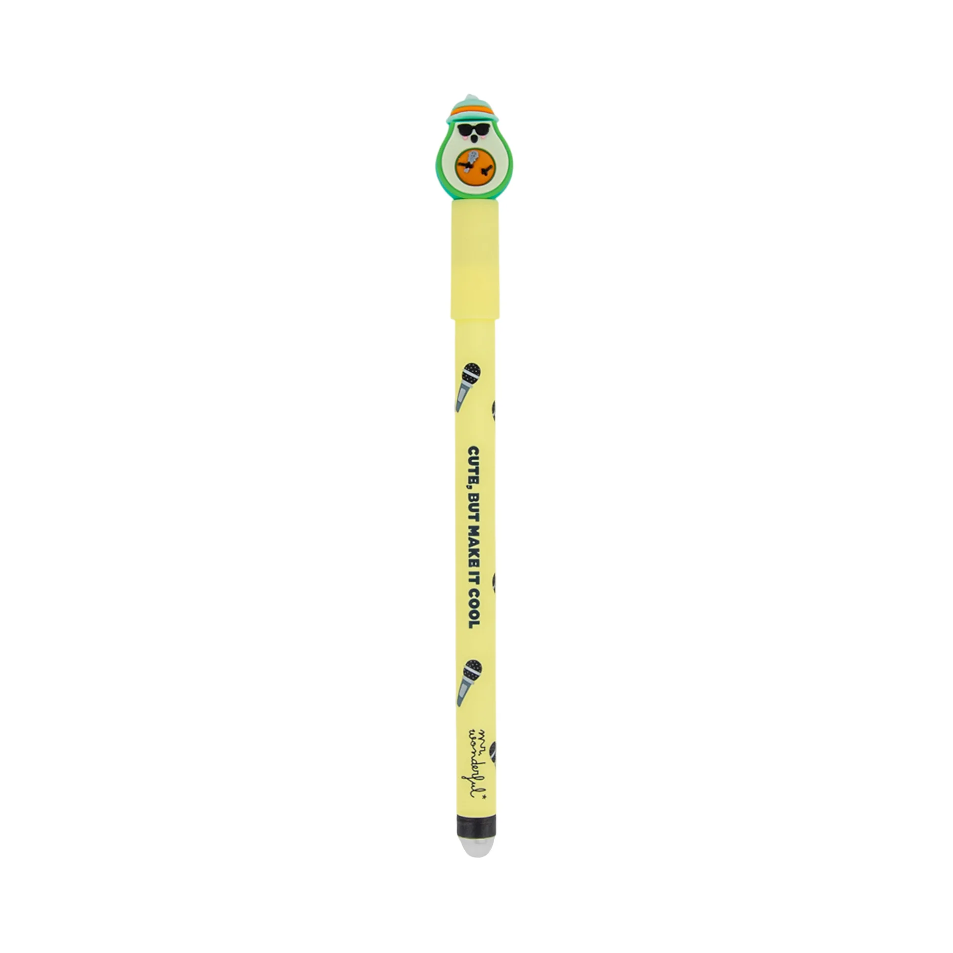 mrw-8445641083463-erasable-pen-bo-bo-avocado-cute-but-make-it-cool_un_01 Boli borrable Bo-Bo Aguacate - Cute but make it cool - Imagen 1
