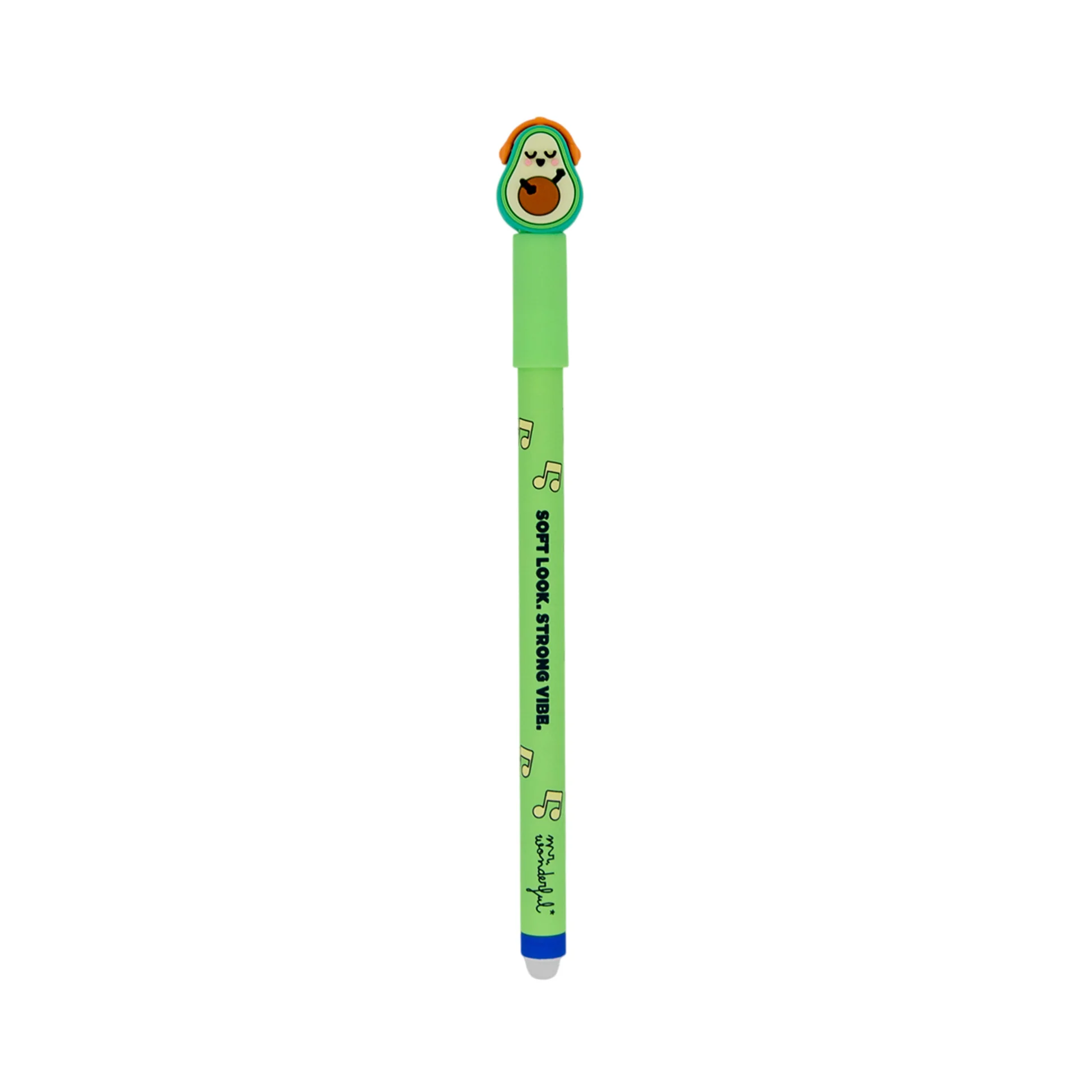 mrw-8445642000384-erasable-pen-bo-bo-avocado-soft-look-strong-vibe_un_01_2 Boli borrable Bo-bo Aguacate - Imagen 1