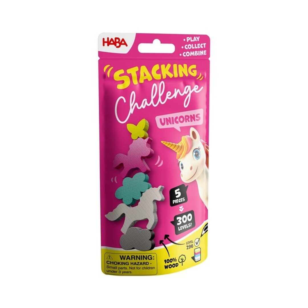 PA8C00010572 Stacking Challenge - Unicorns haba - Imagen 1