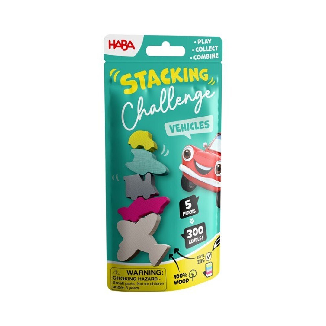PA8C00010574 Stacking Challenge Vehicles haba - Imagen 1