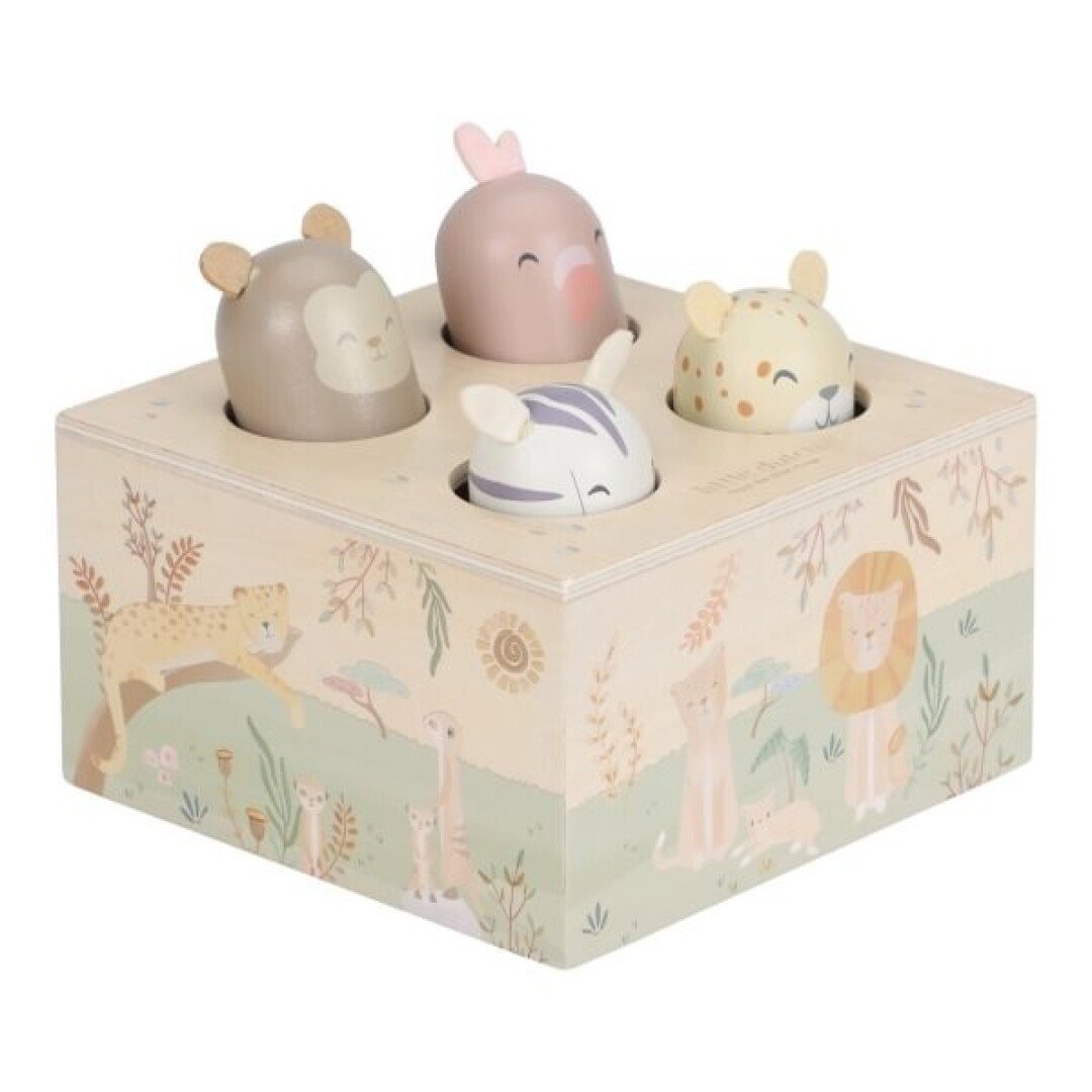 T8KY00021068 POP-UP FSC SAFARI FRIENDS LITTLE DUTCH - Imagen 1