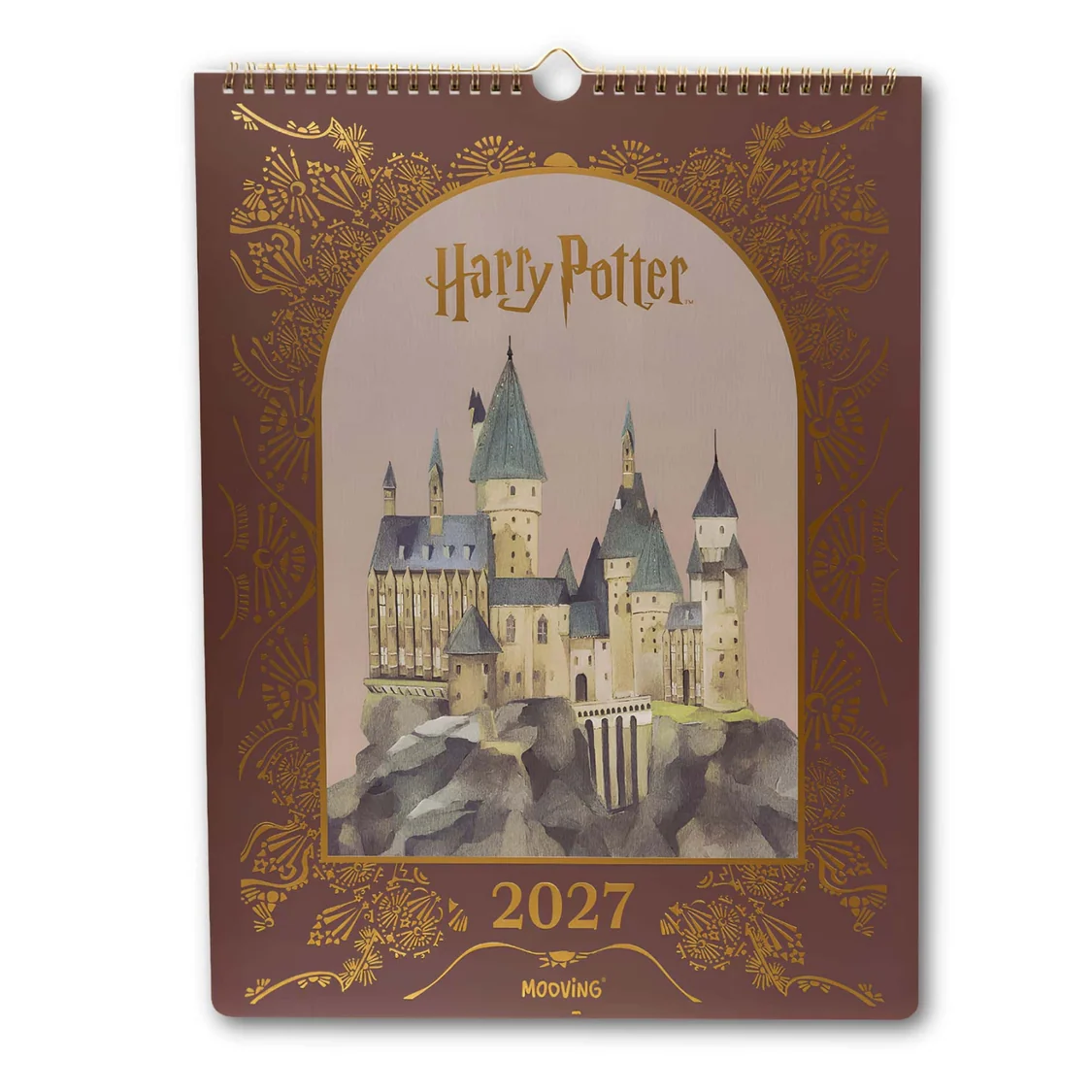 mooving-calendario-2027-harry-potter-40-x-30-cm-7799133019241-75689326820760 CALENDARIO PARED MOOVING ESPIRAL HARRY POTTER 40X30CM - Imagen 1
