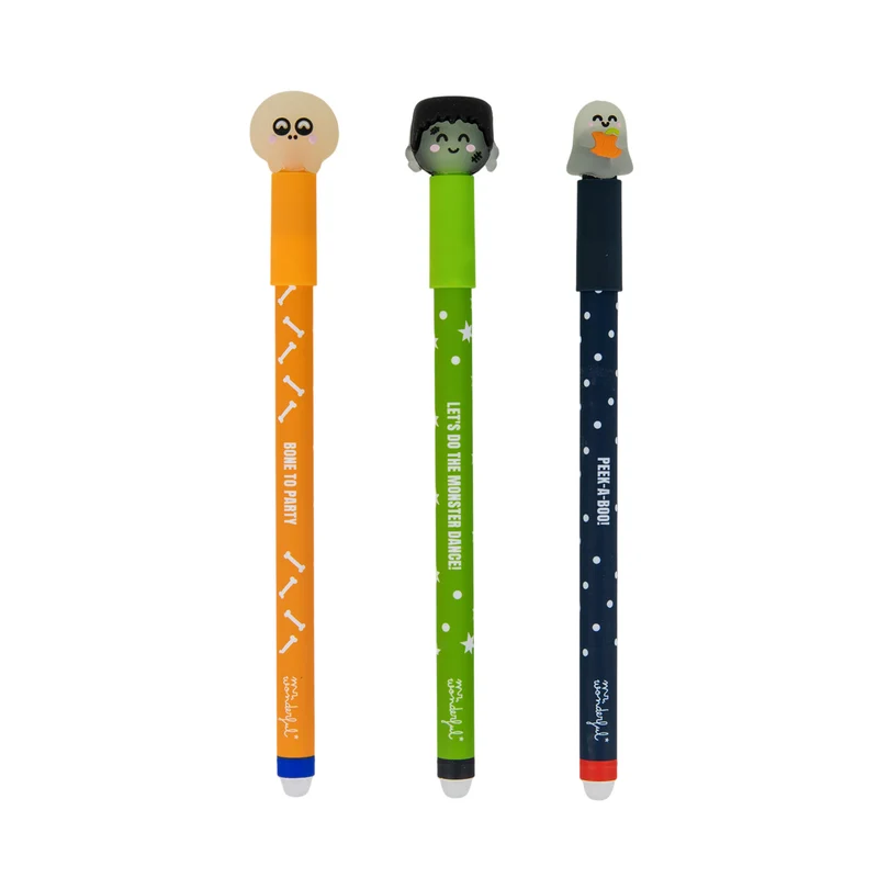 mrw-8445641081933-set-of-3-erasable-pen-bo-bo-glow-in-the-dark_un_03 Set de 3 bolis borrables Bo-Bo - Glow in the dark mr wonderfull - Imagen 1